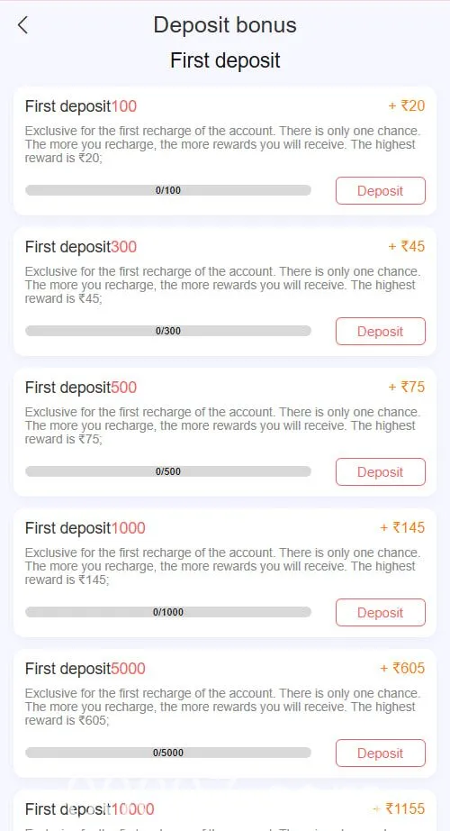 00097 First Deposit Bonus – Option Page 1